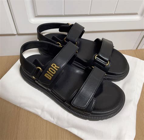 dior dad sandals review|christian Dior sandals outfit.